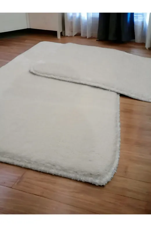 Altun 2lijuuık 2Li 50X80+40X50 Post Peliş Kaymaz Banyo Paspası
