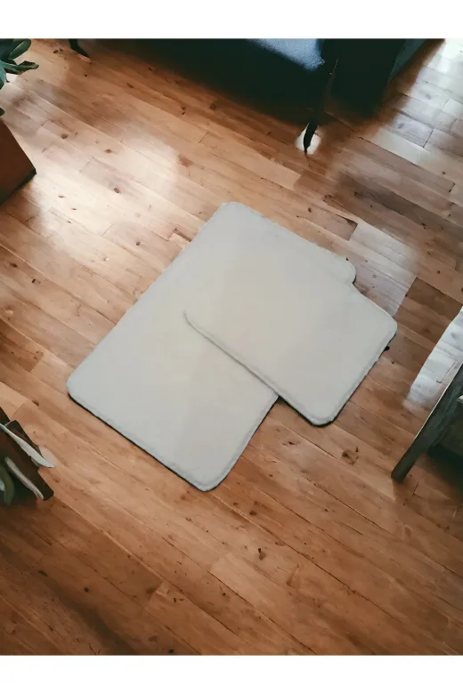 Altun 2lijuuık 2Li 50X80+40X50 Post Peliş Kaymaz Banyo Paspası