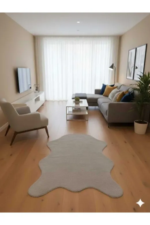 ALTUN CARPET FDYTFIO89PUI0KO Yerli Kaymaz Tabanli Post Pelüş Hali