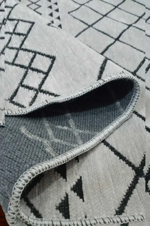 ALTUN CARPET GFHD6TU7GH Şonil Giri  Dokuma Kilim Modern Pamuk Taban Kaymaz Özellik Ev Tekstil