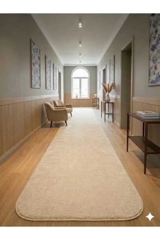 ALTUN CARPET RGETHYULIOJKÖ Modern Kirem Pelüş Kaymaz Salon Ve Koridor Halisi 12Ml Hav Yüksekliği Var 2 Cm Kalinlik