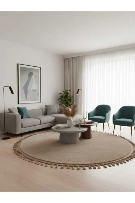 ALTUN CARPET RTH6U758UI 3 Lü Yatak Odası Halısı Pelüş Halı Kaymaz Taban 1 Adet 60*300+2 Ader 60*150 Ölçülerinden Başliyo