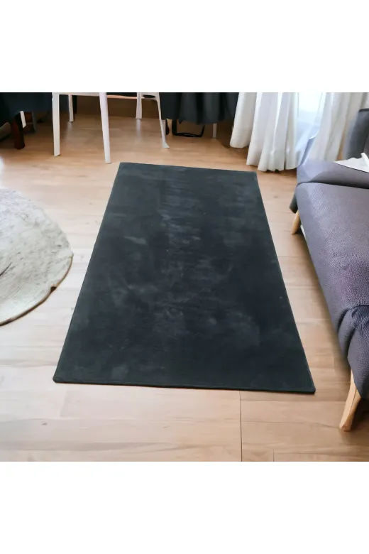 ALTUN CARPET TYCA2AC19C256707A1 Sade Antirasit  Post Pelüş Kaymaz Hali Ev Yolluk
