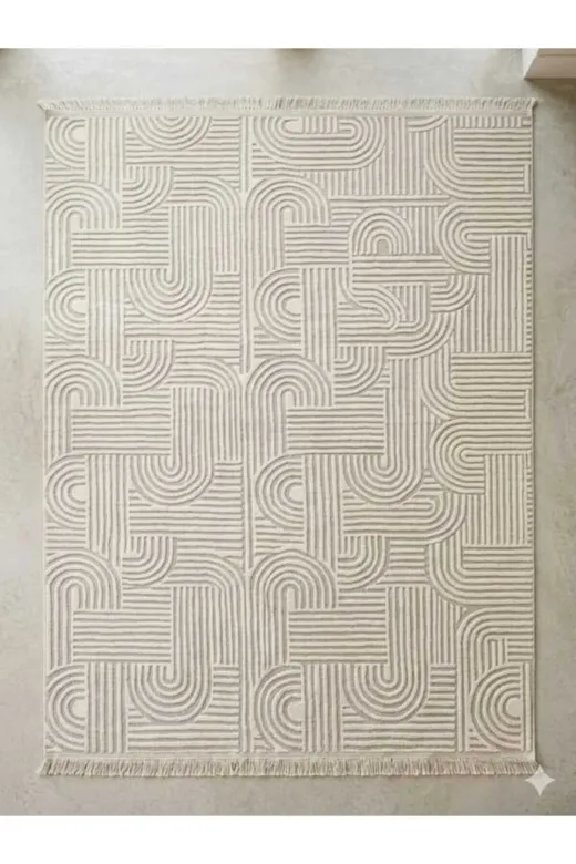 ALTUN CARPET TYFUH Akrilik 4 Mevsim Dokuma Hali 5Ml Hav Yuksekliği Var 7 Cm Kalnlik Var