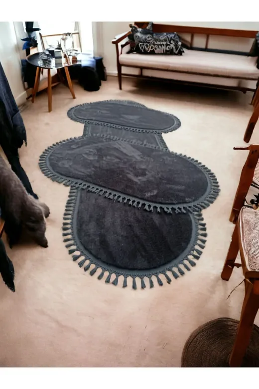 Altun YATAKODASI HALIGJYHU Carpet 3Lüx Antirasit Post Pelüş Yatak Odası Takımı Kaymaz Taban
