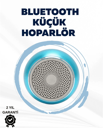 Alüminyum Gövdeli Mini Bluetooth Hoparlör – Dayanıklı Ve Şık Tasarım