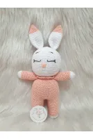 Amigurumi Organik Örgü Oyuncak Tombiş Tavşan