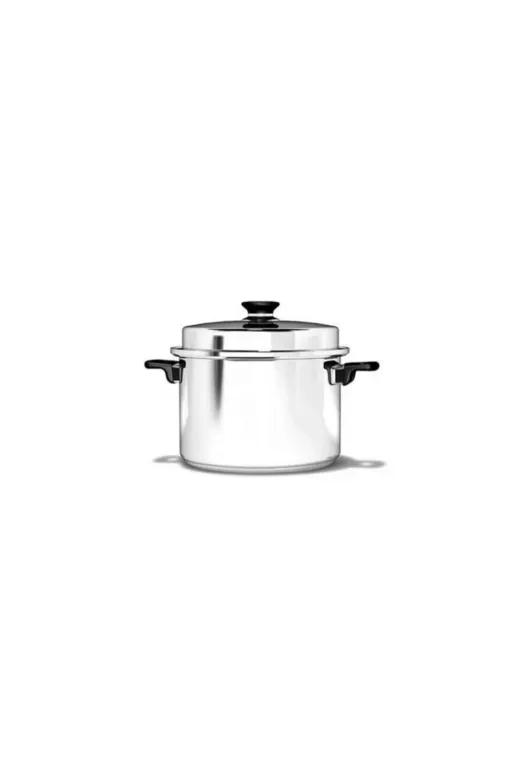 amway Icook TCR001 4 Lt Paslanmaz Çelik Kapaklı Tencere – Enerji Tasarruflu, Endüksiyon Uyumlu
