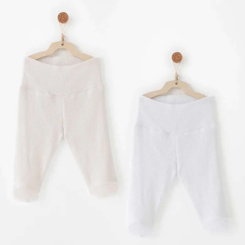 Andywawa AC26764 Special Modal 2li Pantolon Ecru White