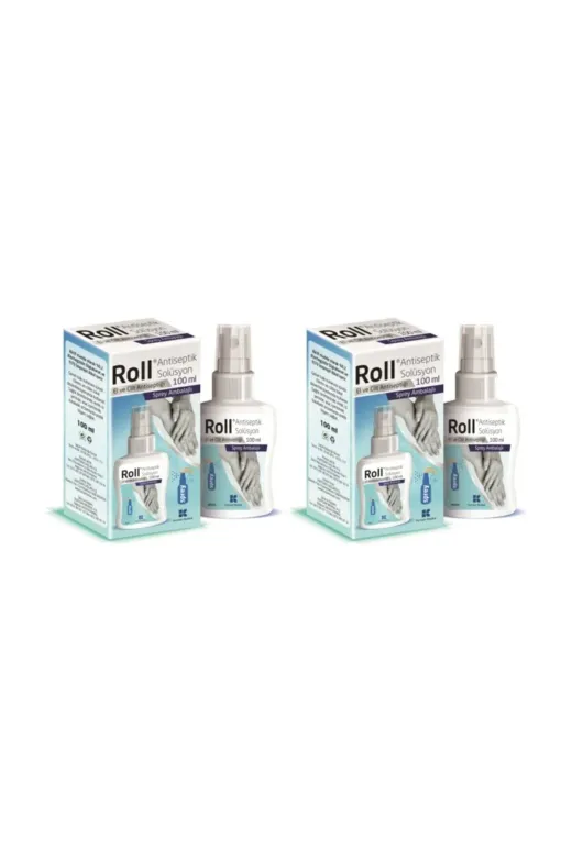 Antiseptik Solüsyon Spreyi El Ve Cilt Dezenfektanı 100 Ml (2 Adet)