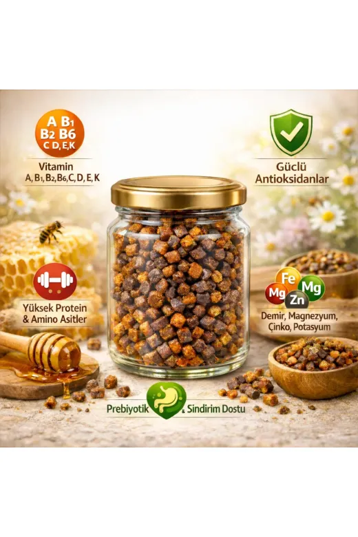 APİMED APMD115 Arı Ekmeği (Harika Bir Gıda)(101Gr)