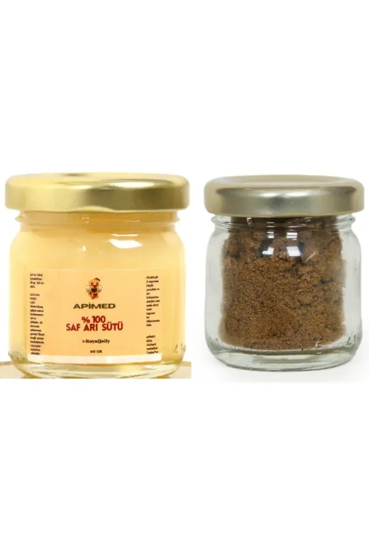 APİMED APMDS132 Arı Sütü (40Gr) Ve Propolis (20Gr) Ikili Avantajlı Set
