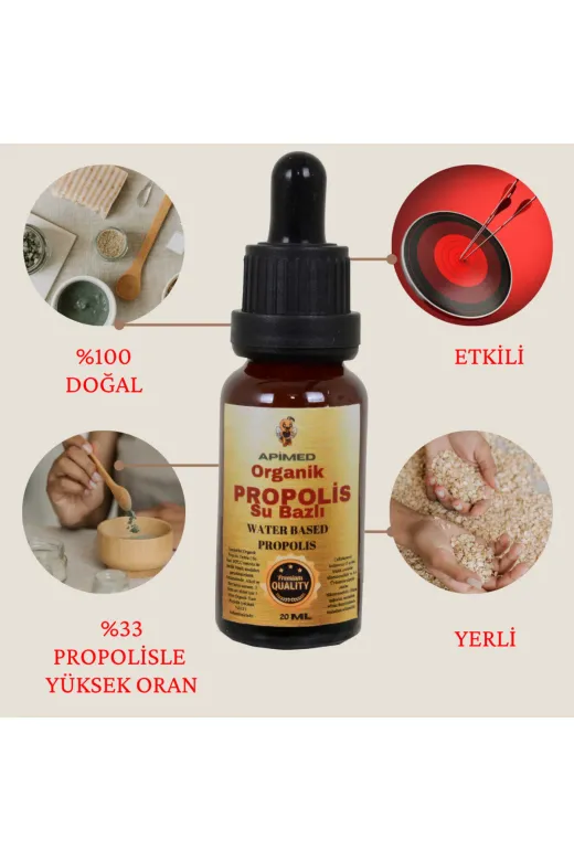 APİMED GFNVB352342 Propolis (Su Bazli 2*50Ml) Ekonomik Paket