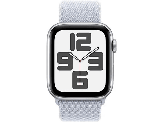 Apple 1239967 Watch Se Gps 40Mm Silver Aluminium Case With Blue Cloud Sport Loop