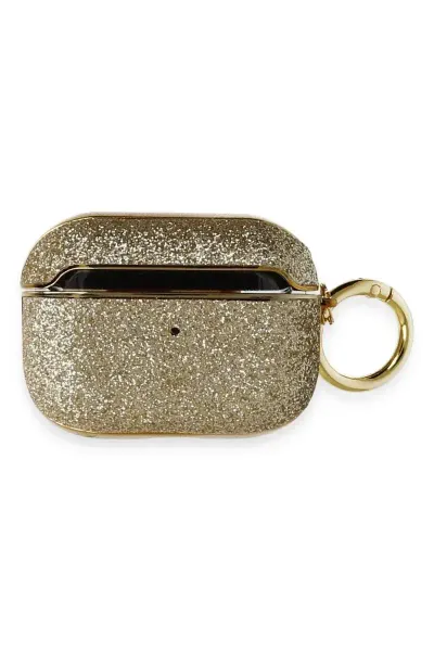 Apple Airpods 3 (3.nesil) Spell Simli Kılıf - Gold
