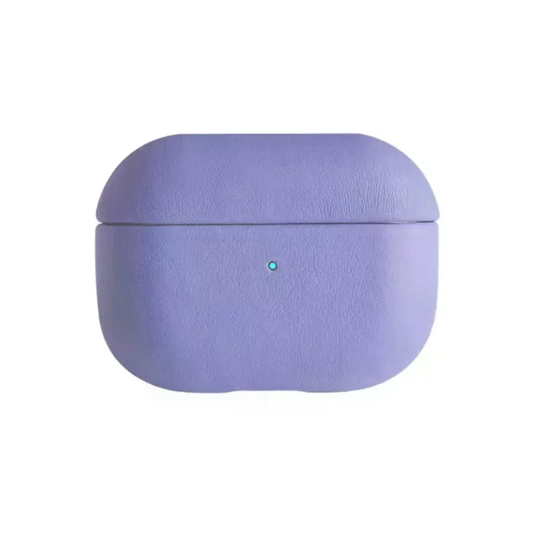 Apple Airpods Pro 2 (2.nesil) 405 Deri Kılıf - Lila