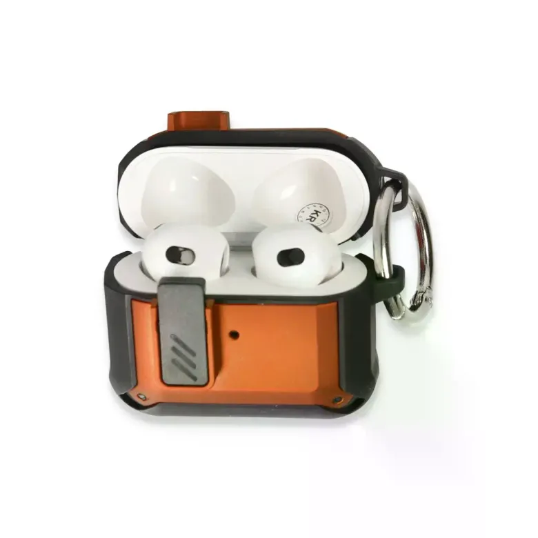 Apple Airpods Pro 2 (2.nesil) Truva Kılıf - Turuncu