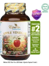 Apple Cider Vinegar | Elma Sirkesi | Açlık Kontrol ve Sindirim Destek Takviyesi | 30 Kapsül(500mg)