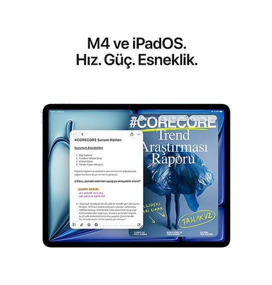 Apple iPad Air M4 512 MH5Y4TU/A M4 Wi-fi 512 GB 13" Tablet Uzay Grisi