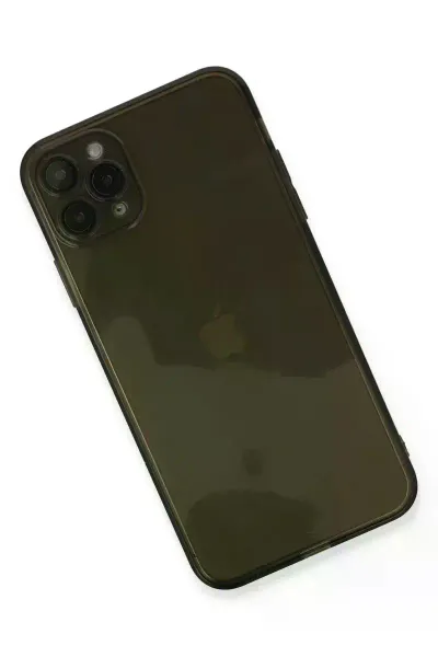 Apple iPhone 11 Pro Kılıf Fly Lens Silikon - Siyah