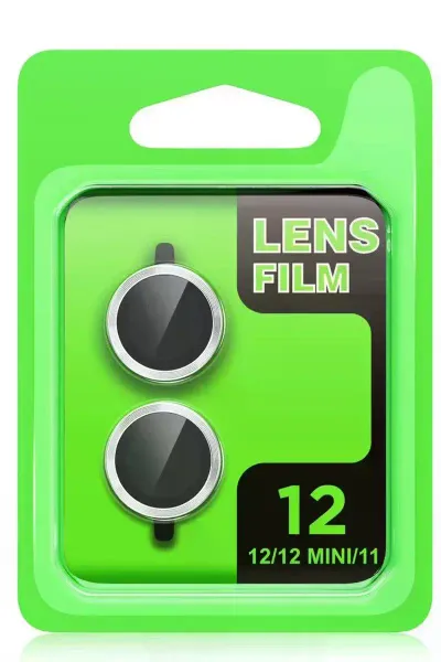 Apple iPhone 11 Raze Metal Kamera Lens - Mavi