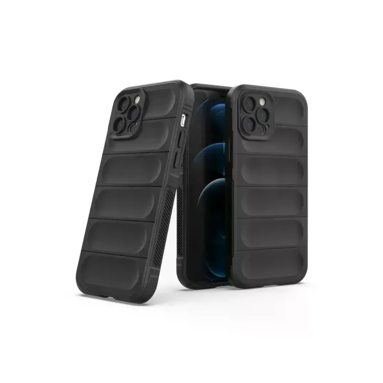 Apple İphone 12 Pro Kılıf Optimum Silikon - Siyah