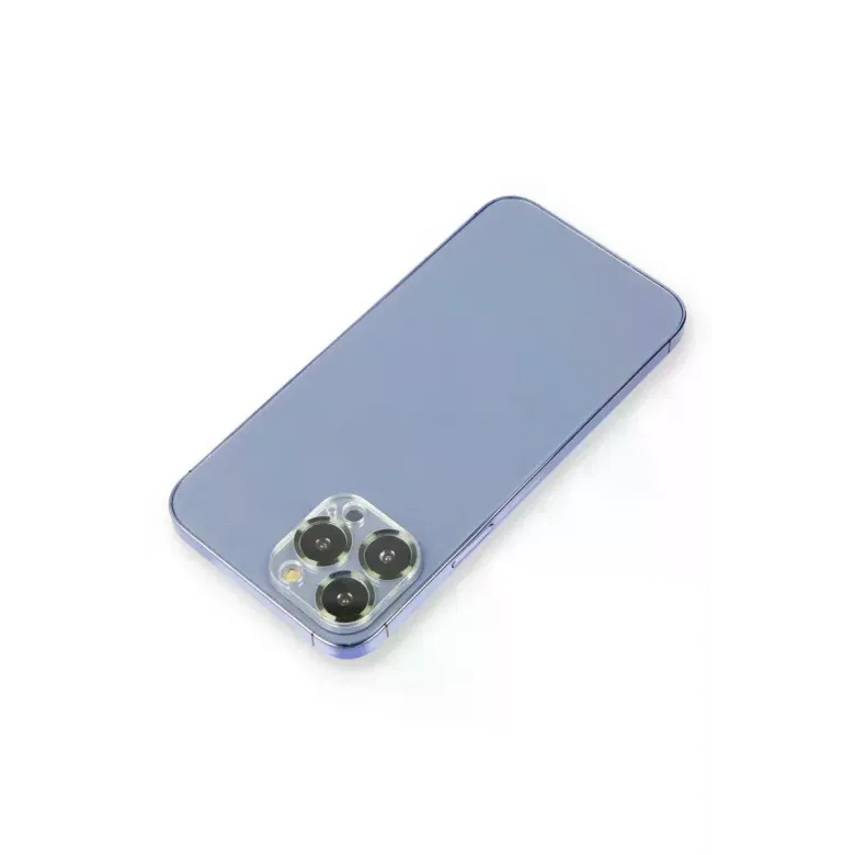 Apple iPhone 12 Pro Metal Kamera Lens Koruma Cam - Koyu Yeşil