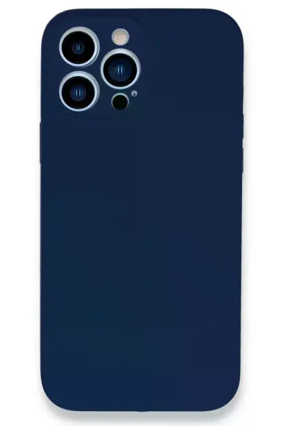Apple iPhone 13 Pro Kılıf Lansman Legant Silikon - Lacivert