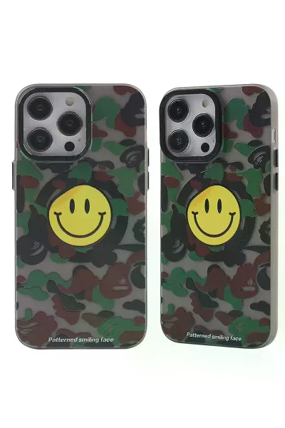 Apple iPhone 13 Pro Max Kılıf Apollo Magneticsafe Desenli Kapak - Apollo Siyah - 4