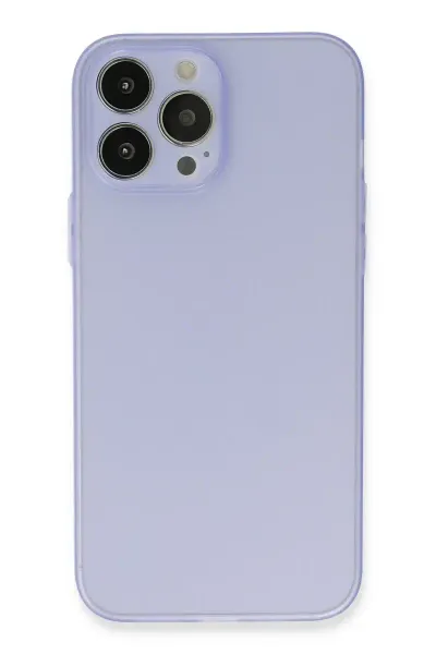 Apple iPhone 13 Pro Max Kılıf Puma Silikon - Mor