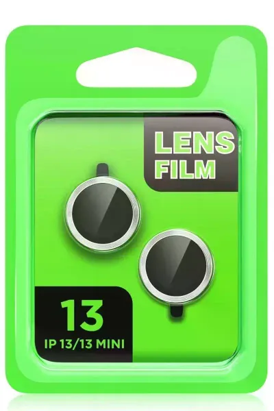 Apple iPhone 13 Raze Metal Kamera Lens - Mavi