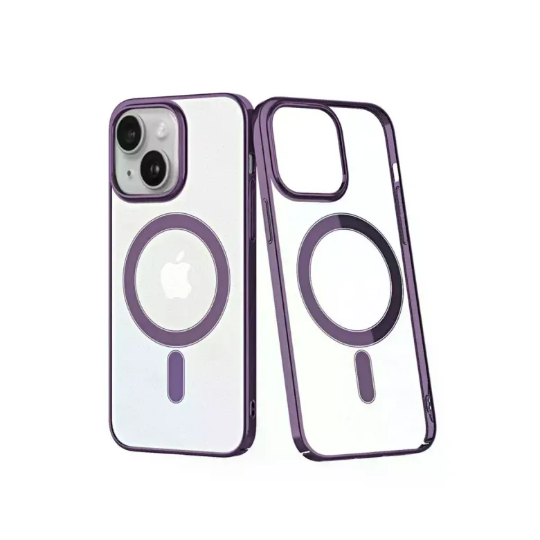 Apple iPhone 14 Plus Kılıf Element Magneticsafe Sert Kapak - Mor