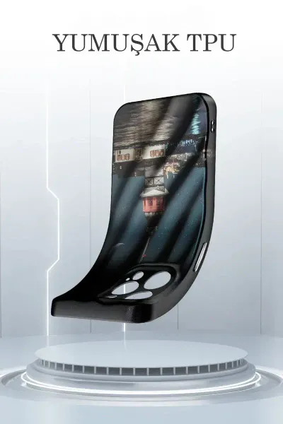 Apple iPhone 14 Pro Kılıf Crew Desenli Kapak - Çiçek