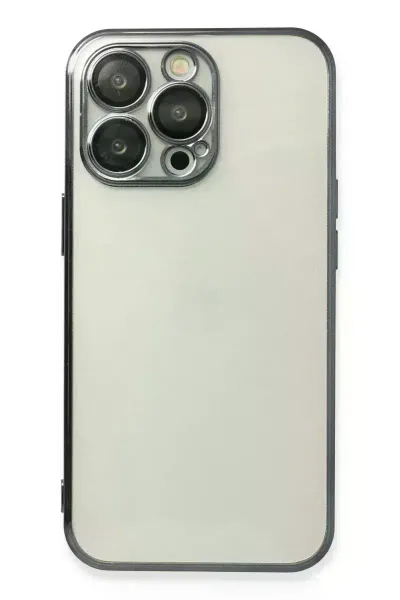 Apple iPhone 14 Pro Kılıf Razer Lensli Silikon - Siyah
