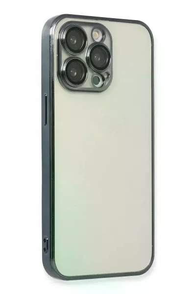 Apple iPhone 14 Pro Kılıf Razer Lensli Silikon - Siyah