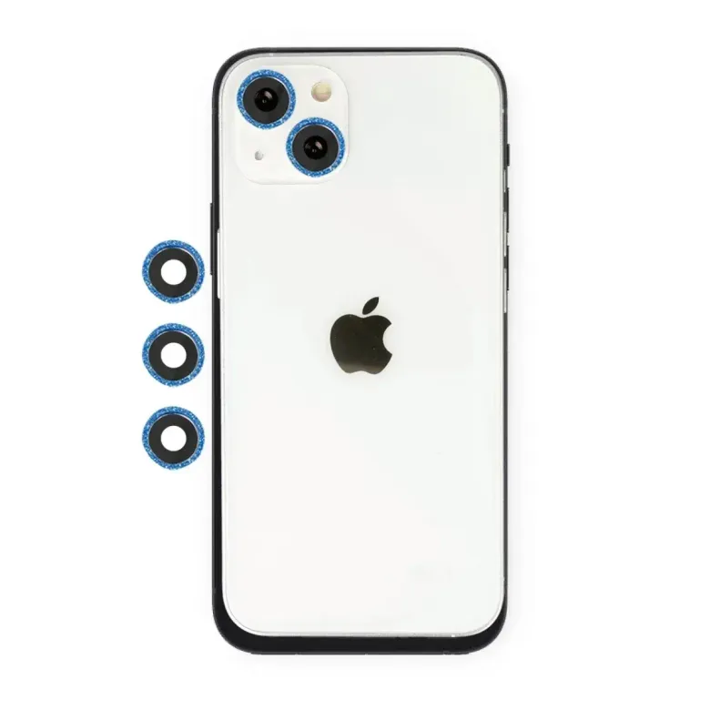 Apple iPhone 14 Shine Kamera Lens - Mavi