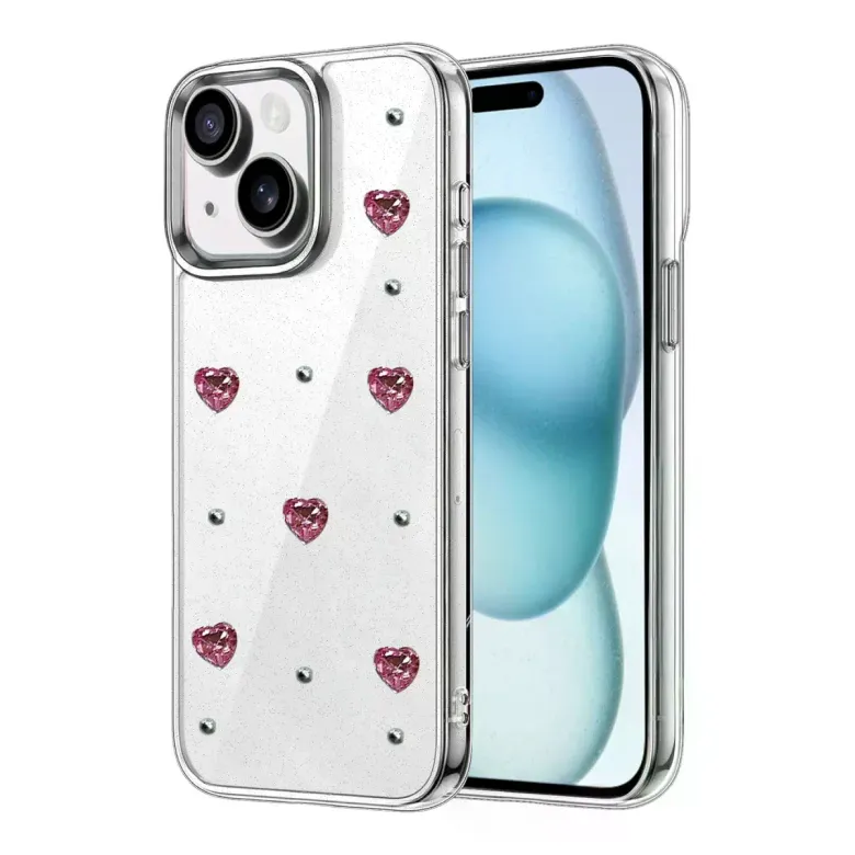 Apple İphone 15 Fiyonk Desenli Kapak - Desen 3