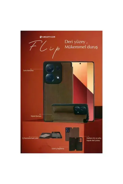 Apple iPhone 16 Kılıf Flip Cover - Koyu Yeşil
