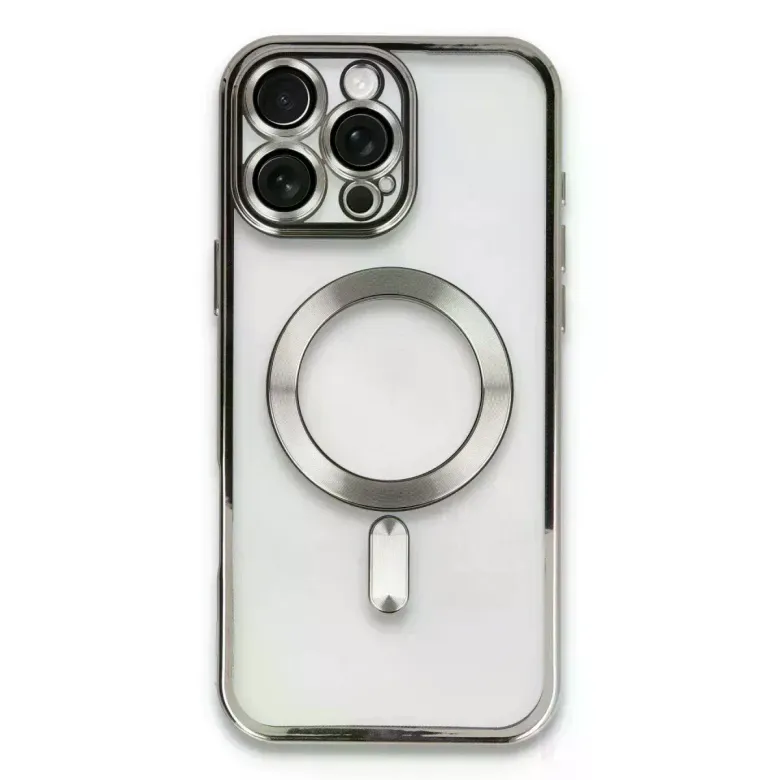 Apple iPhone 16 Pro Kılıf Kross Magneticsafe Kapak - Titan Gri