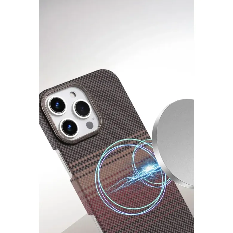 Apple İphone 16 Pro Max Vega Magsafe Kapak - Kırmızı
