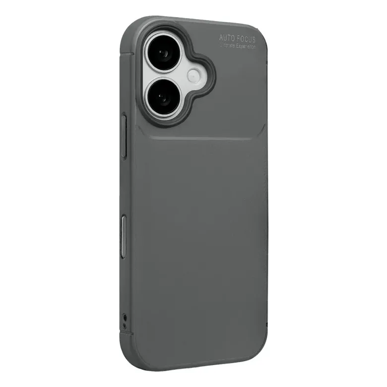 Apple İphone 17 Auto Focus Karbon Kapak - Gri