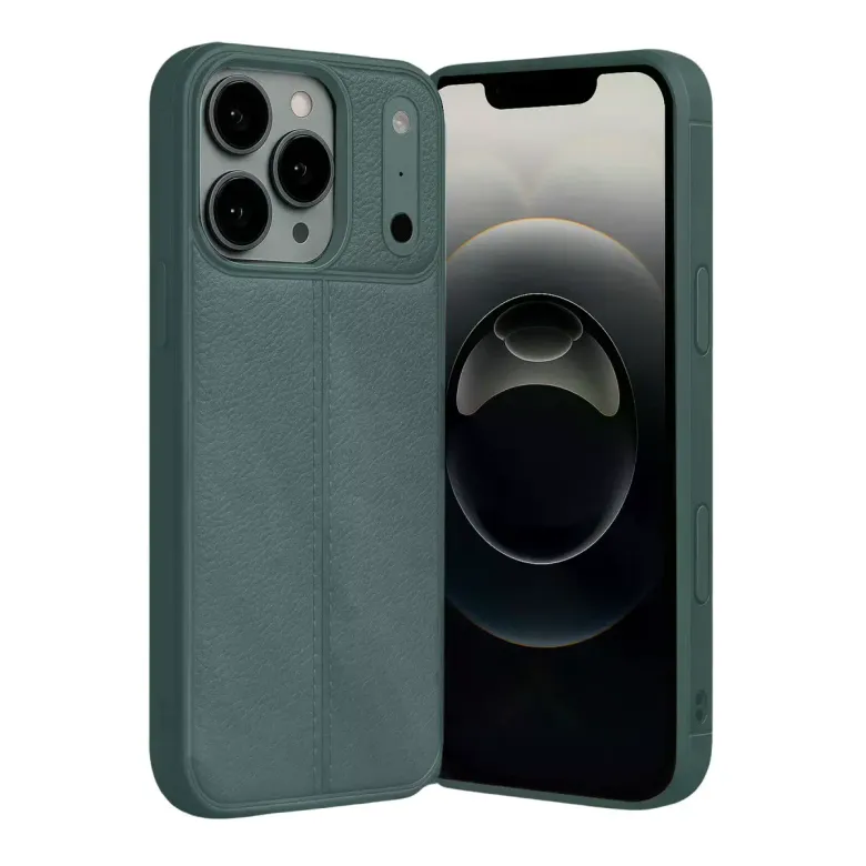 Apple İphone 17 Pro Auto Focus Kapak - Koyu Yeşil