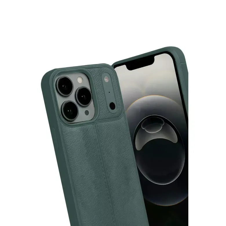 Apple İphone 17 Pro Auto Focus Kapak - Koyu Yeşil