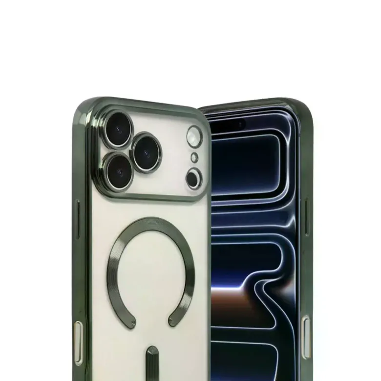 Apple İphone 17 Pro Kross Magneticsafe Kapak - Koyu Yeşil