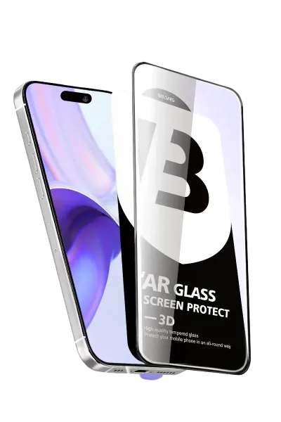 Apple iPhone 17 Pro Max Bilvis 5D Super Clear Diamond Cam Ekran Koruyucu