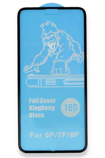 Apple iPhone 6 18D Cam Ekran Koruyucu - Beyaz