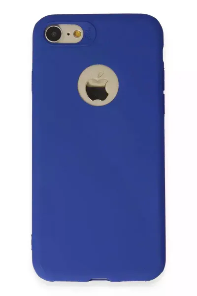 Apple iPhone 7 Kılıf First Silikon - Lacivert