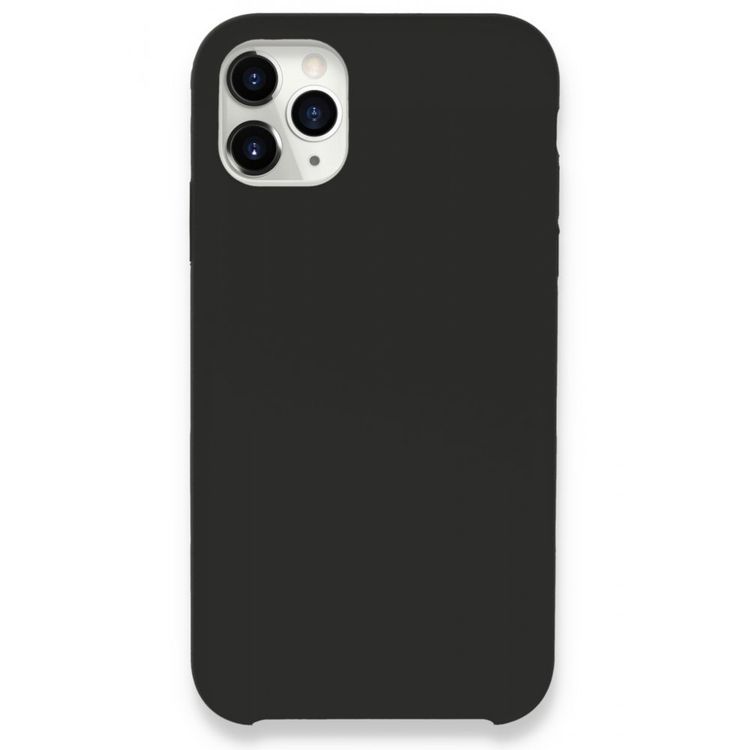 Apple SE1722 Iphone 11 Pro Silikon Siyah Cep Telefonu Kılıfı