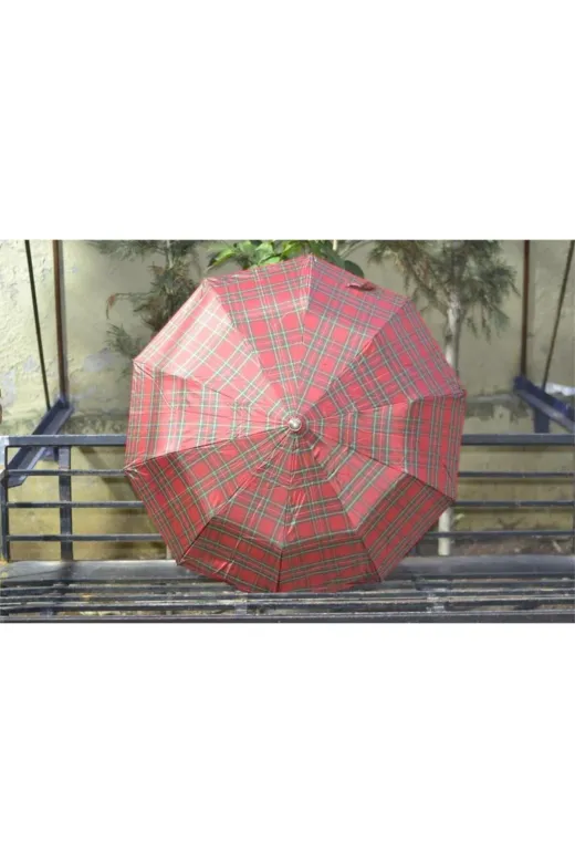 APRİL Apr138 A238-L Otomatik Special Ekose A5 Şemsiye