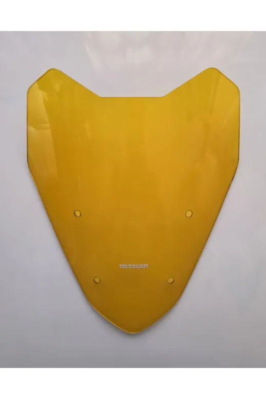 Aprilia Mana 850 GT Ön Cam 2007-2016 Model 40cm Sarı Renkli 4mm